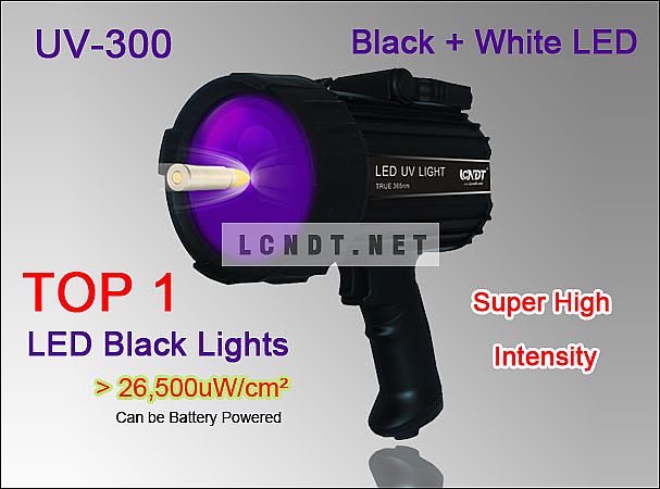 Super High Intensity LED UV Inspection Lights UV-300