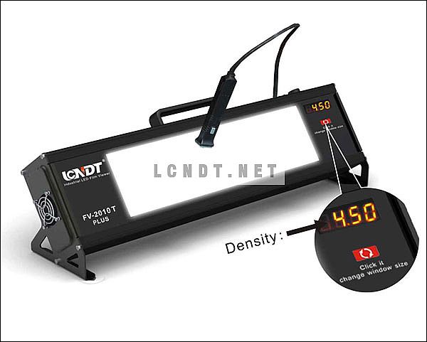 Portable 4.5x17" screen LED Film Viewers + Densitometer FV-2010T PLUS
