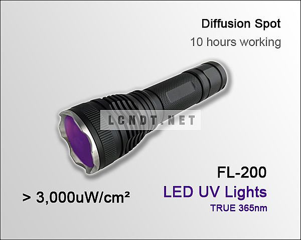LED Black lights Torches Diffusion model FL-200