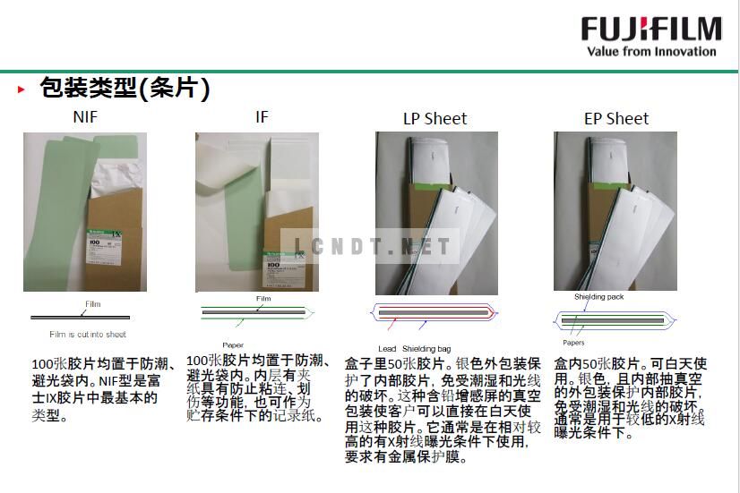 日本原装富士FUJIFILM 工业胶片100XD