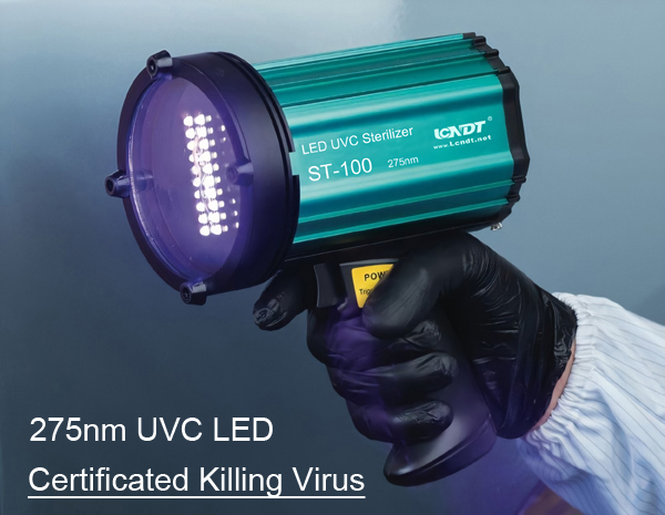 LED UVC 275nm sterilizer battery powered – ST-100